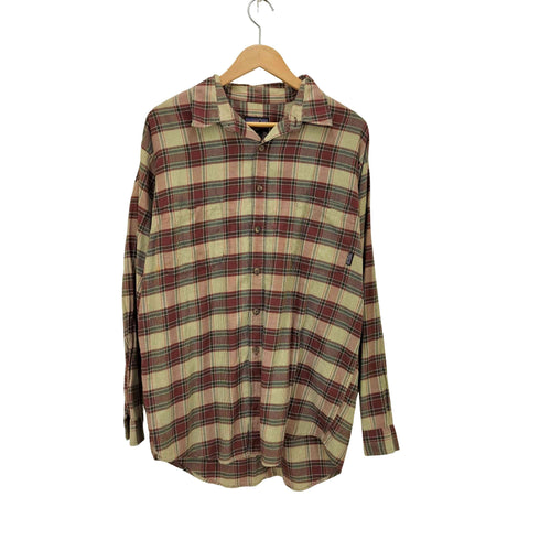 パタゴニア patagonia 90s 99AW ポルトガル製 ライト フランネルシャツ メンズ JPN:M